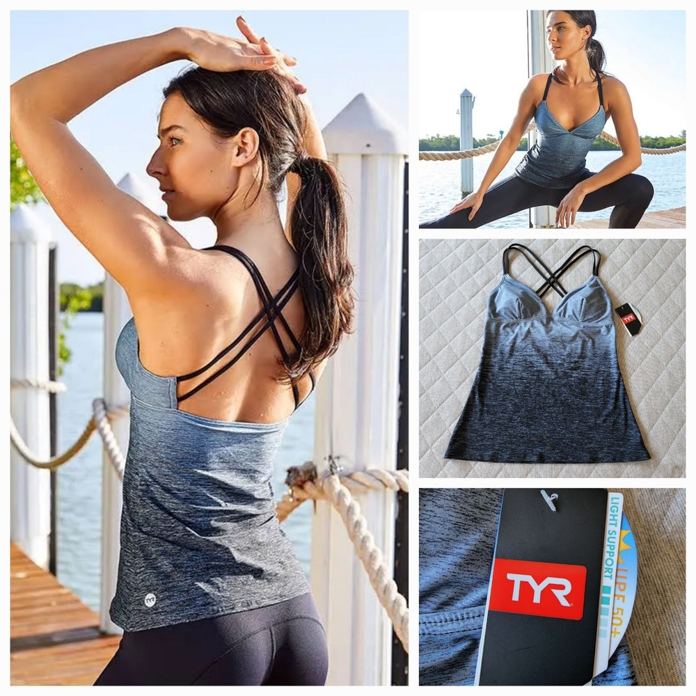 TYR Lagoon Brooke Tank Large NWT